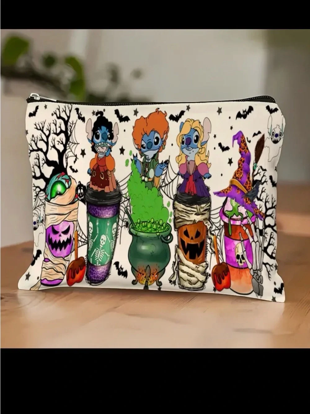 Stitch Hocus Pocus Makeup Bag